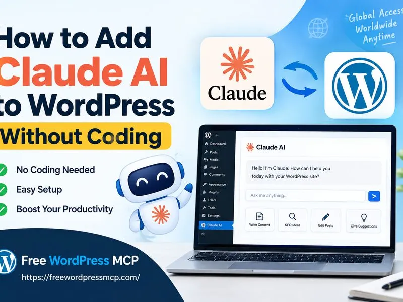 Related to how to add claude ai to wordpress without coding